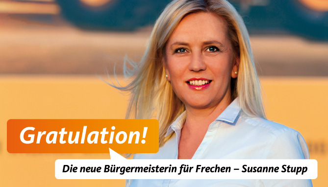 Susanne-Stupp-Bürgermeisterin-Frechen, Werbeagentur Köln